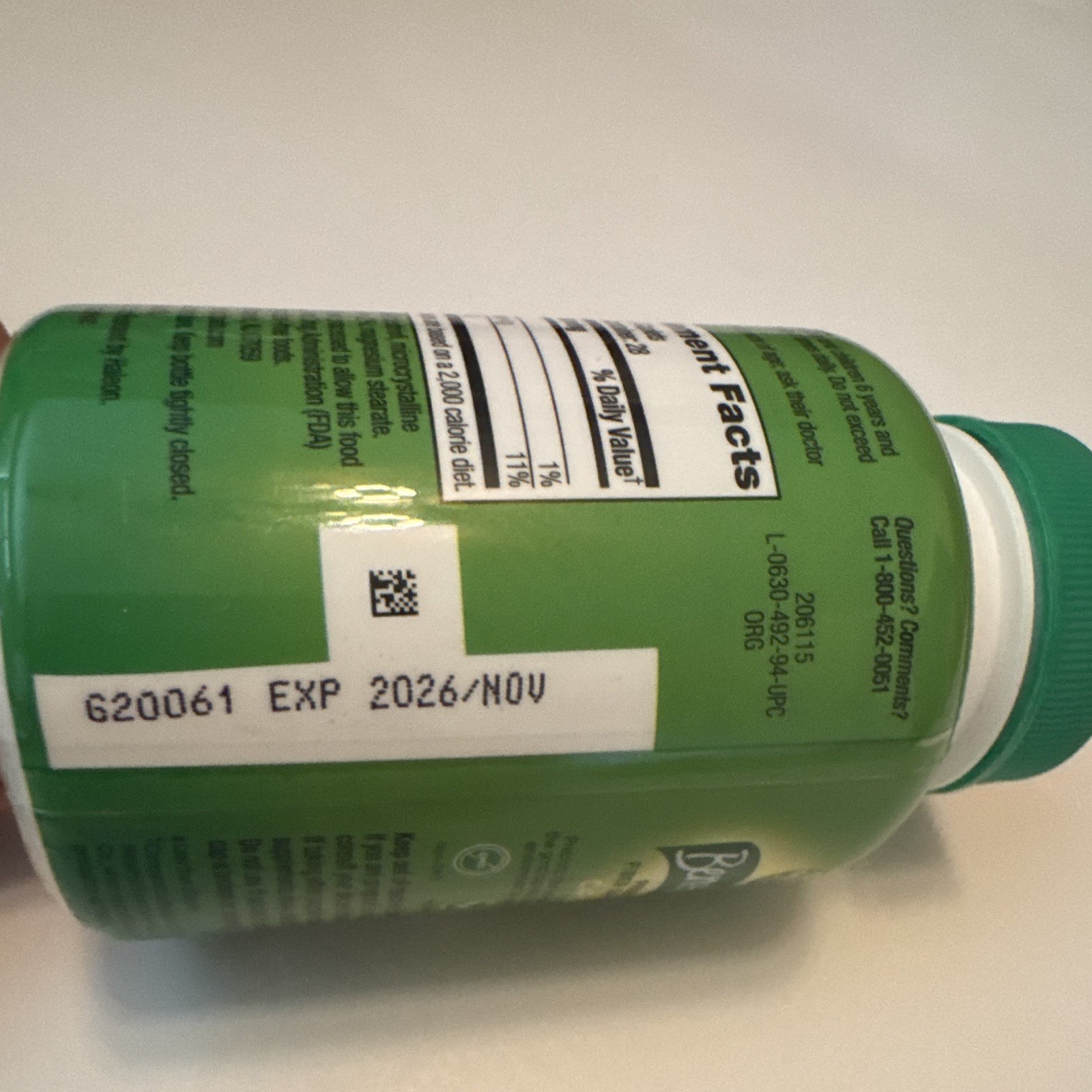 Benefiber Prebiotic Fiber Supplement Digestive Health 84 Exp Nov 2026