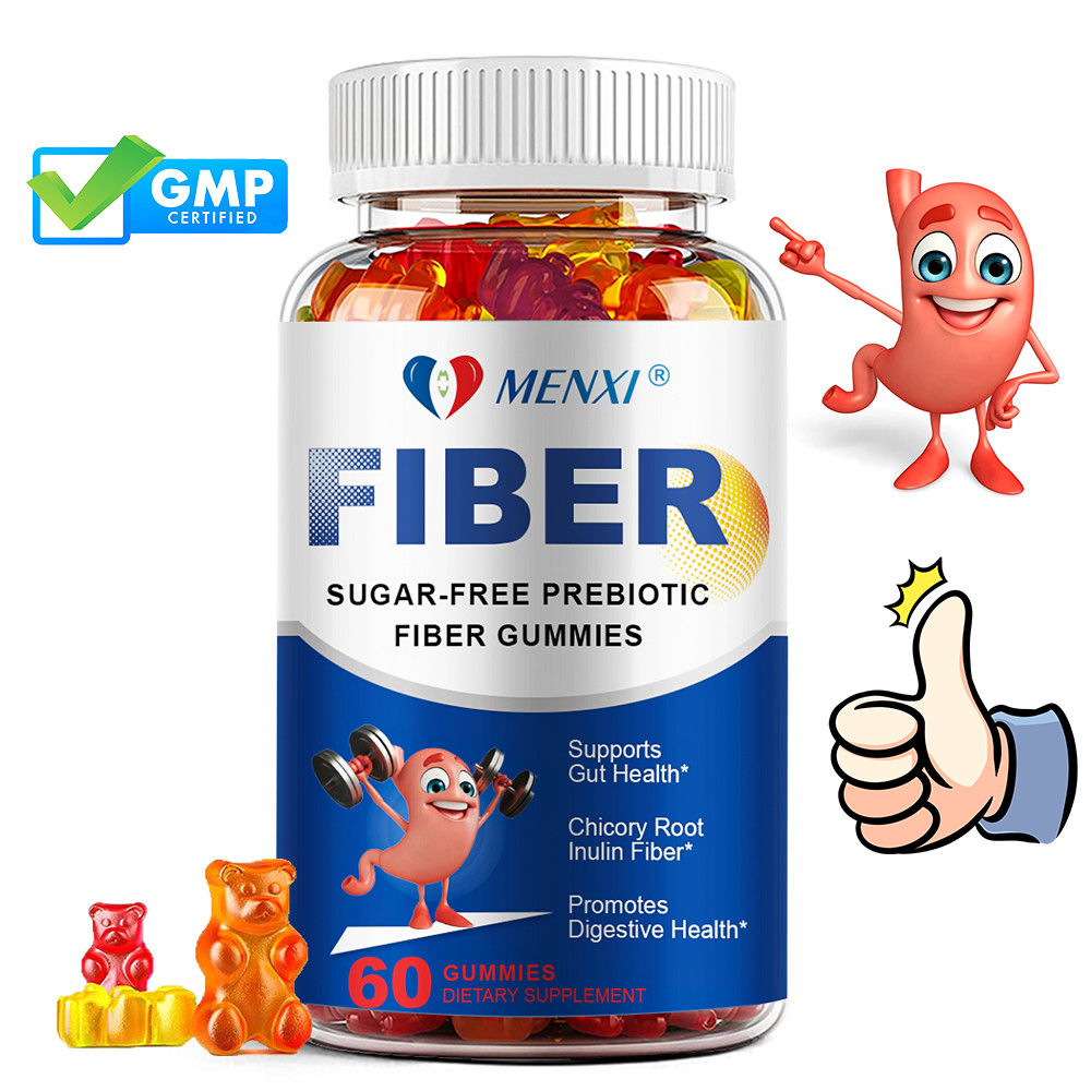 Fiber Gummies (Mixed Fruit Flavored) 60 Gummies – Dietary Fiber Supplement