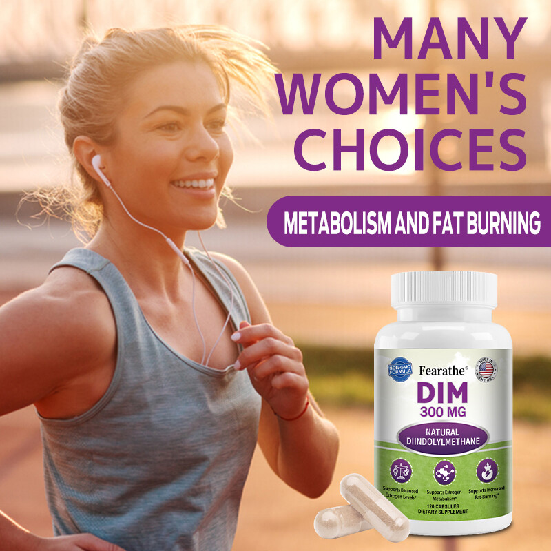 DIM 300mg Plus BioPerine – Estrogen Metabolism & Balance, PCOS, Hormonal Acne