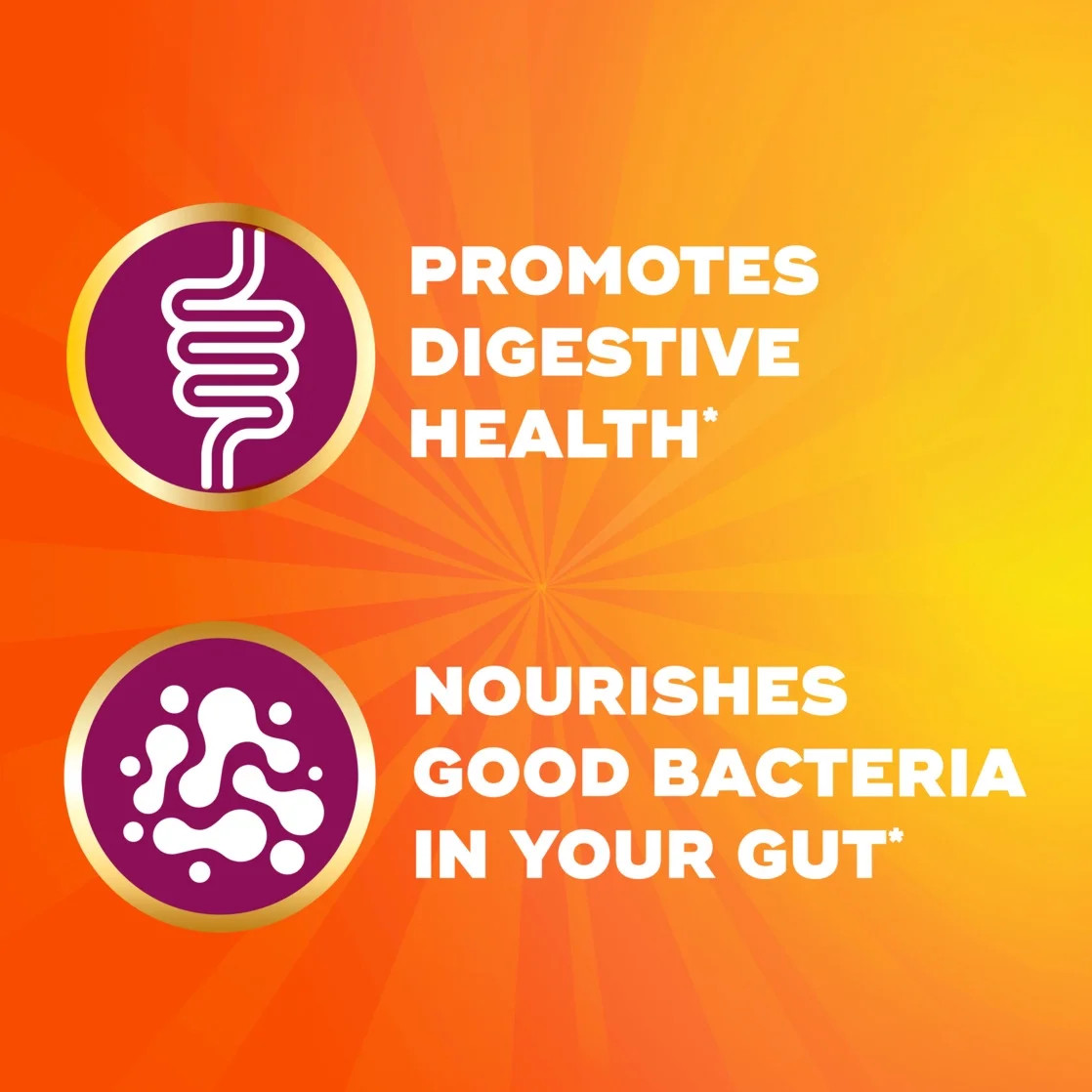 Metamucil Sugar-Free Orange Fiber Gummies for Adults, 72 ct