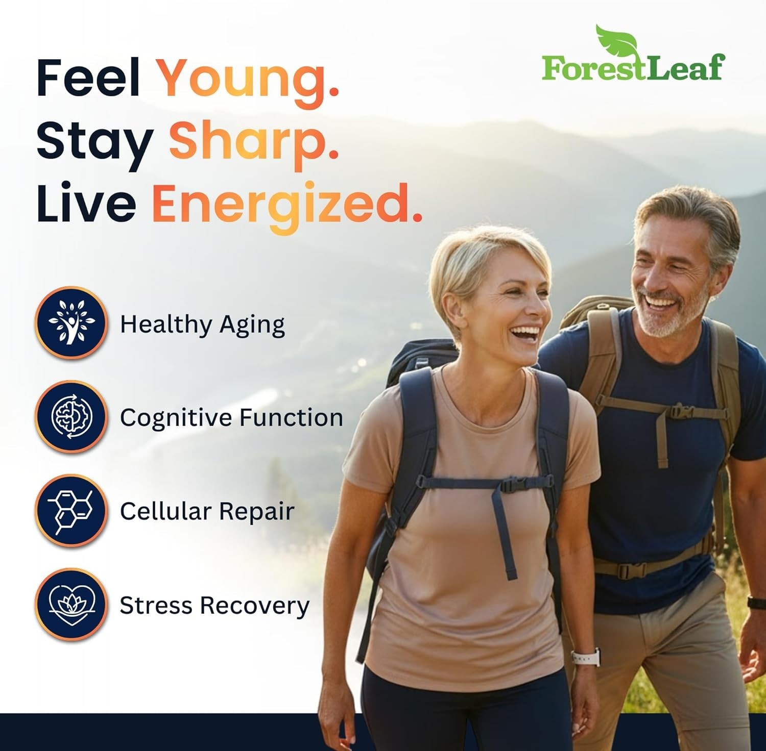 ForestLeaf Liposomal NAD Resveratrol Capsules – Pack of 3 (60 Capsules Each)