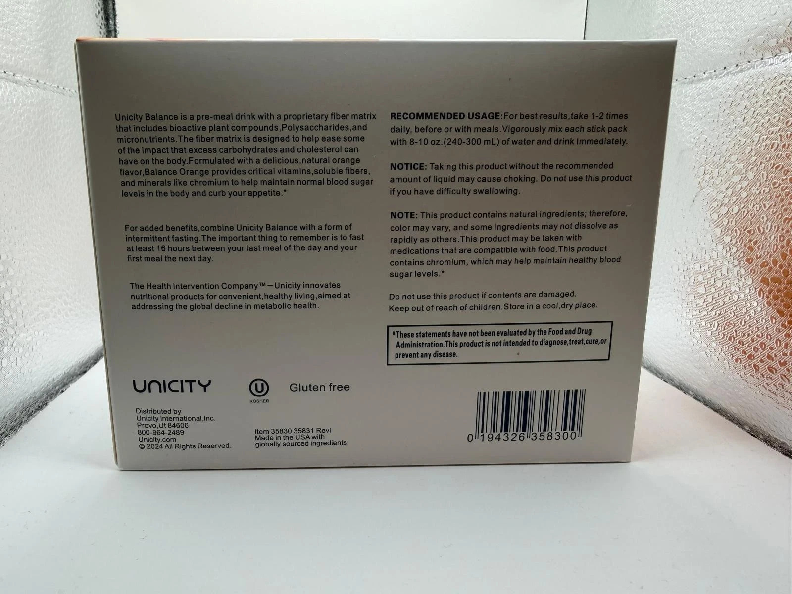 Unicity Unimate lemon 60 Pkt And 30 Balance Flavor 09/27 SEALED FREE SHIPPING