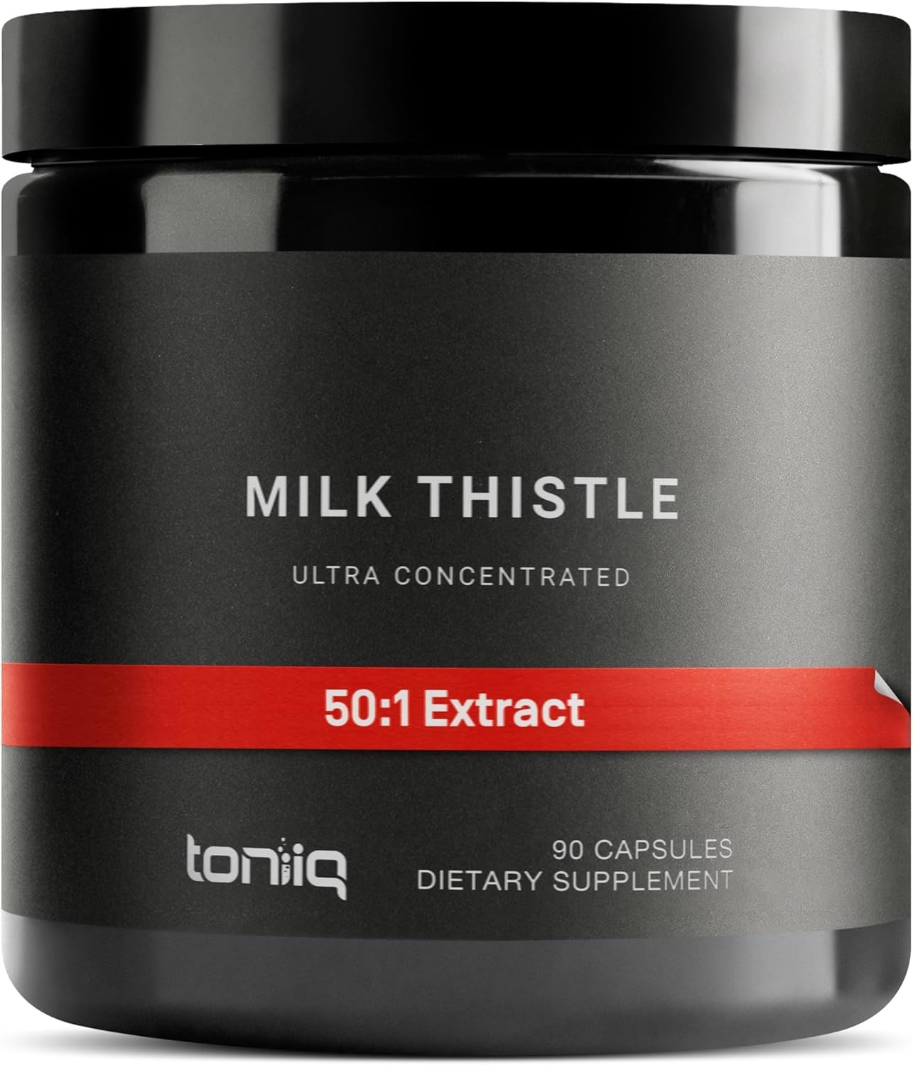 Ultra High Strength Milk Thistle Capsules 25,000Mg 50X Concentrated Extract 90 C