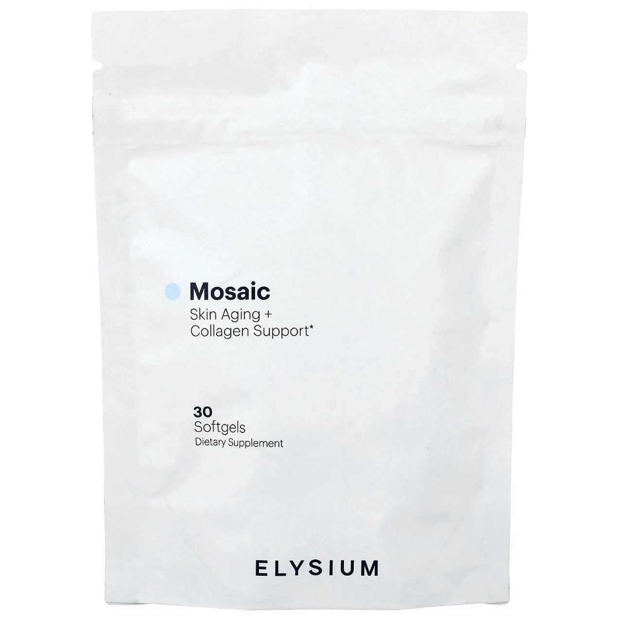 Elysium Mosaic Skin Aging + Collagen Support 30 Softgels Made in USA Non-GMO