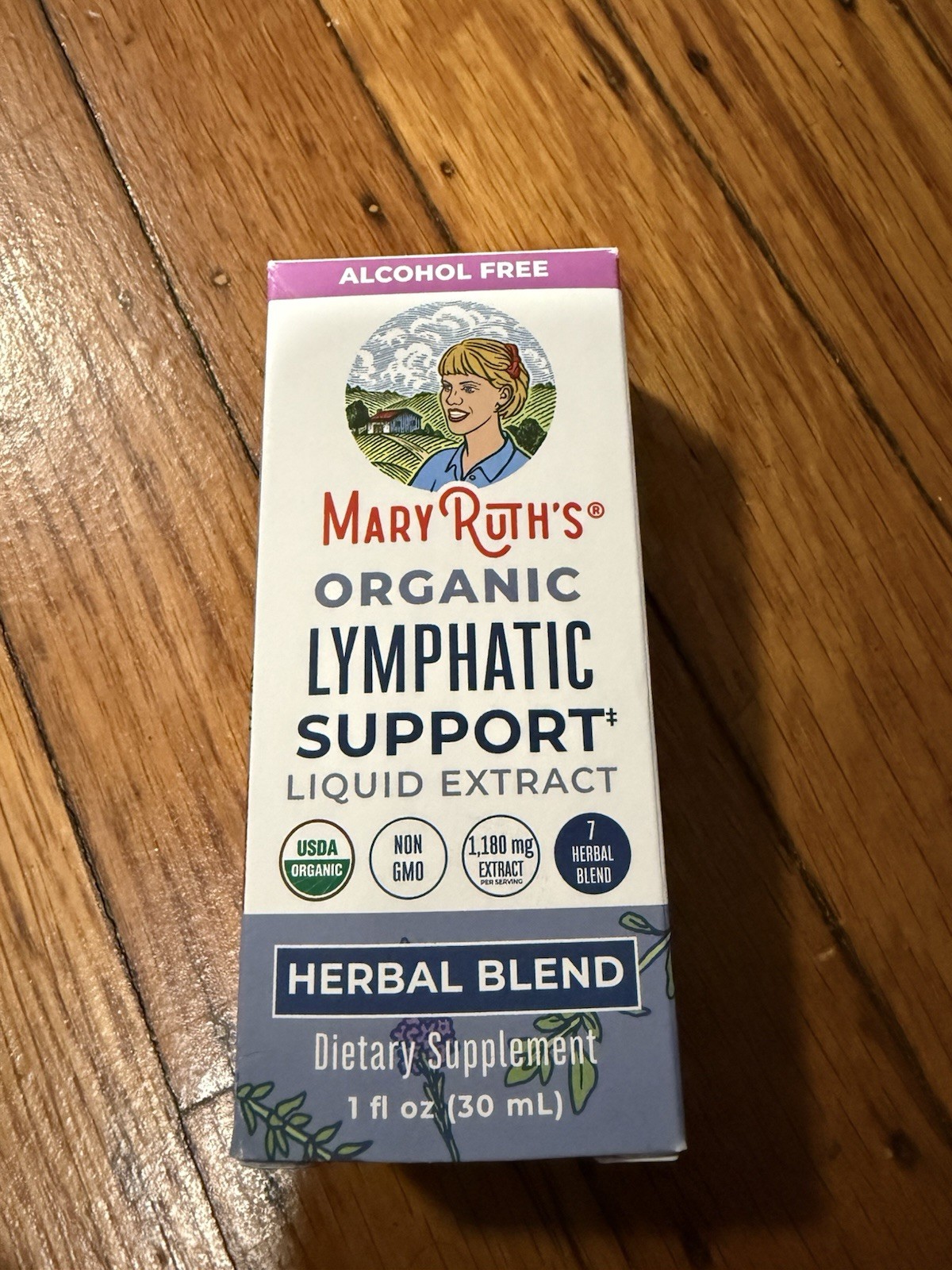 MaryRuth’s Organic Alcohol Free Lymphatic Support Herbal Blend Non-GMO 1 fl oz