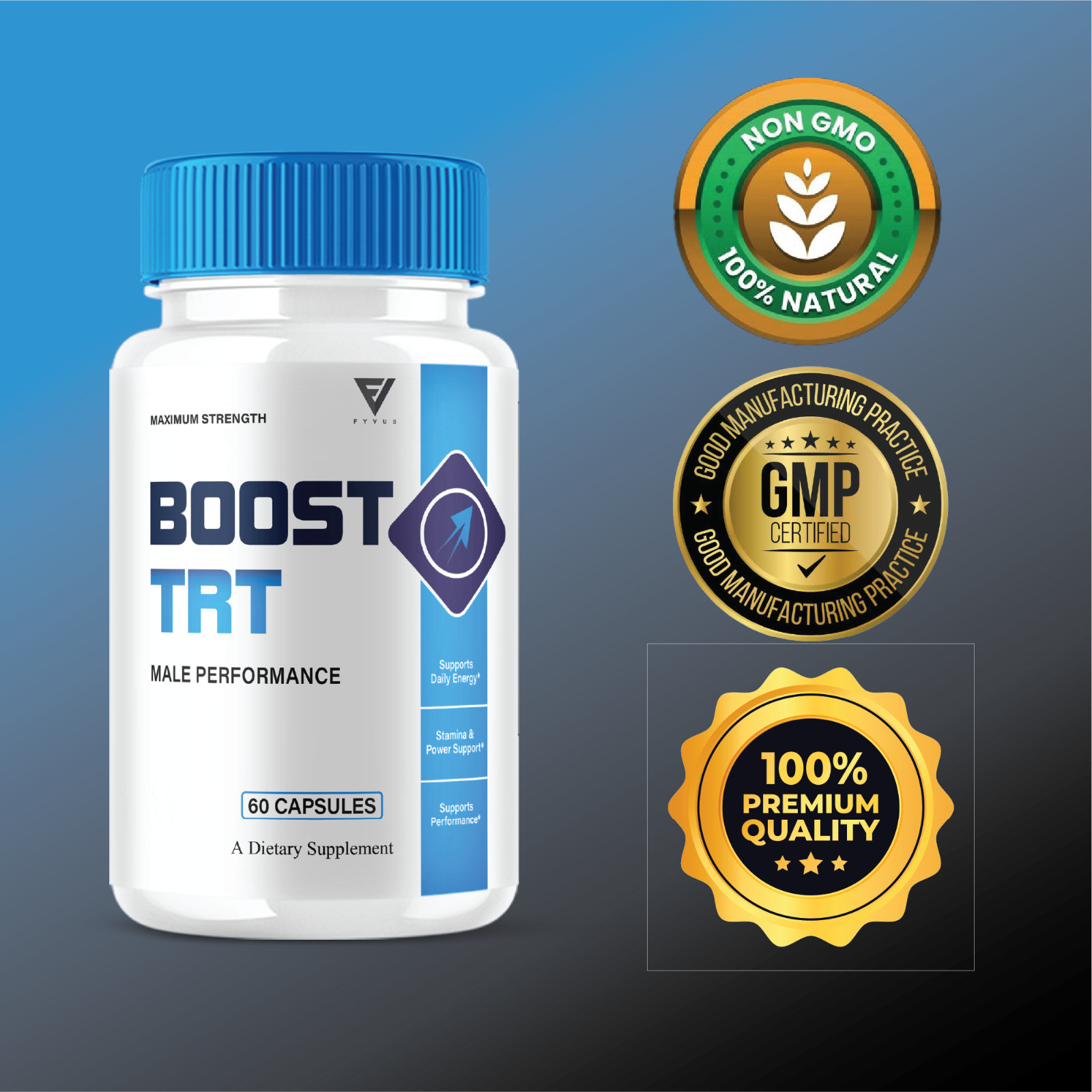 Boost TRT Capsules, BoostTRT Advanced Performance Pills (60 Capsules)
