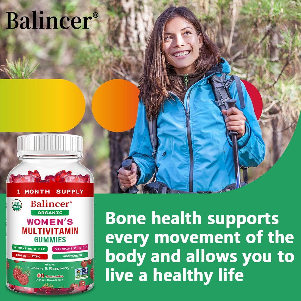 Multivitamin Gummies for Women for Beauty, Immunity & Metabolism 60 Count NonGMO