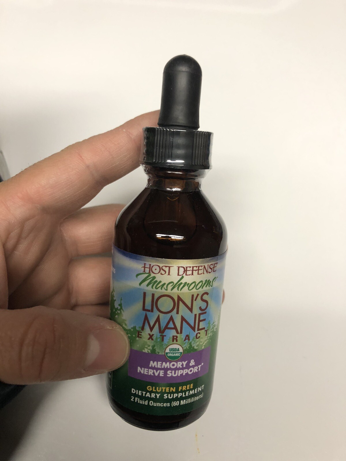Host Defense Lion’s Mane Extract – Brain Health Support Supplement EXPIRED 10/21