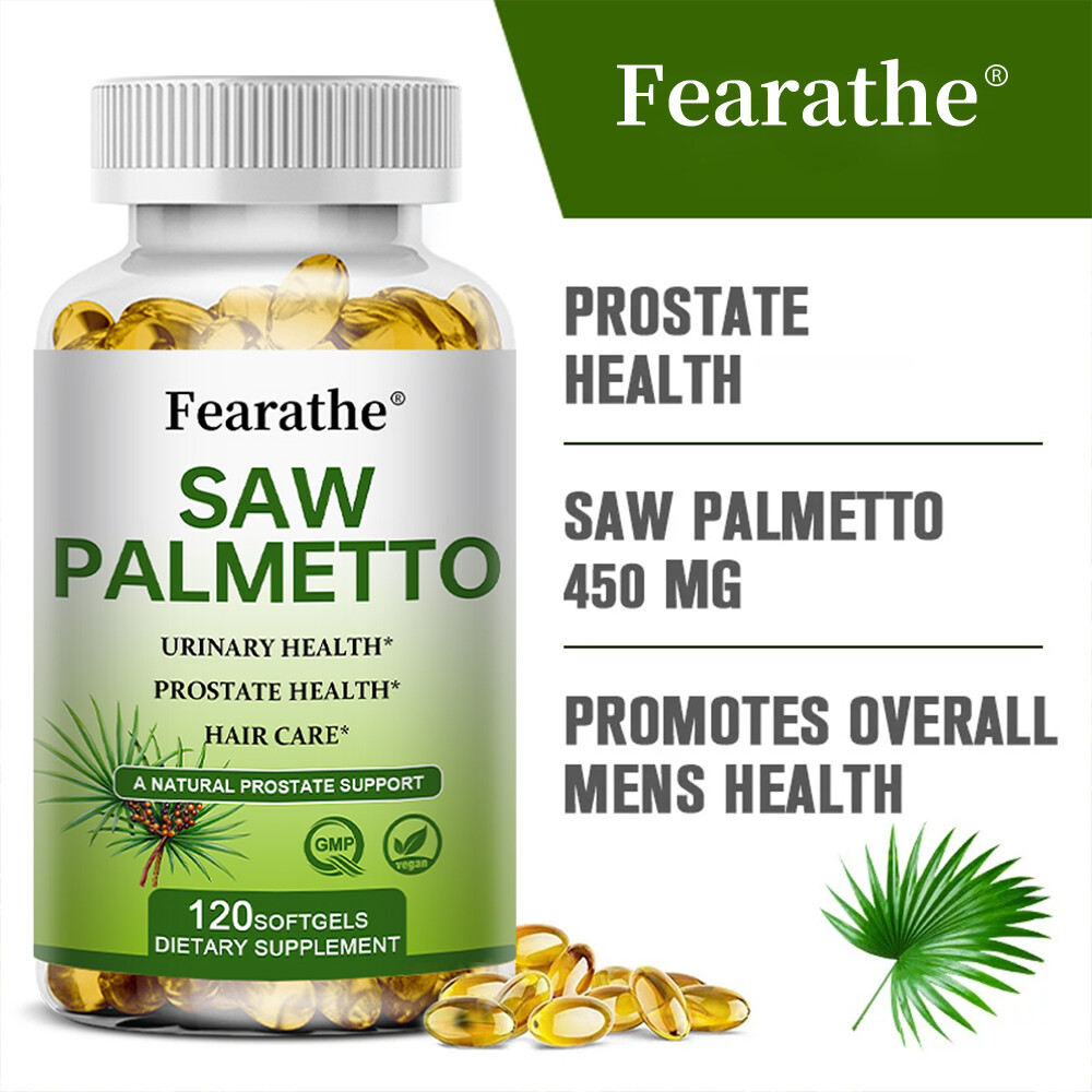 Saw Palmetto, Supports Prostate Health, Urinary Health, 500 mg, 30 to 120 Caps