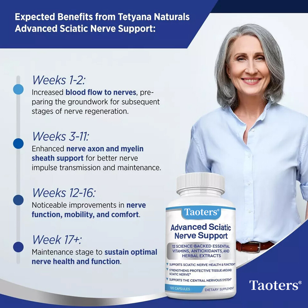Advanced Nerve Support Capsules – Blood Flow & Circulationt 30 To 120 Caps