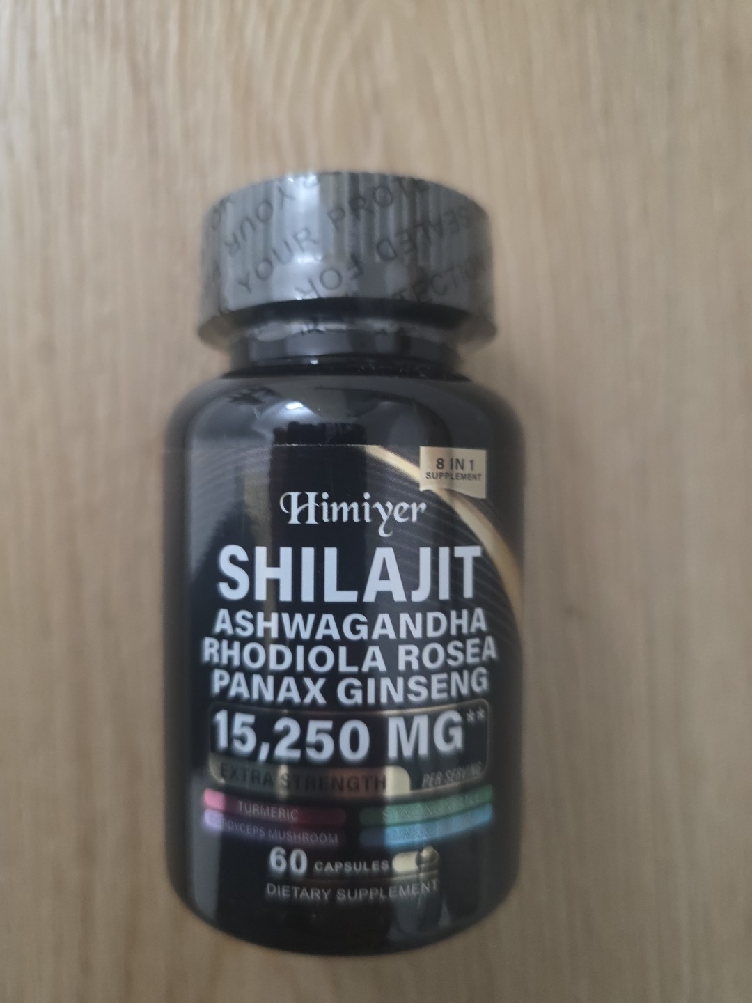 Extra Strength Shilajit Ashwagandha Rhodiola Panax 15,250mg, Exp1/28