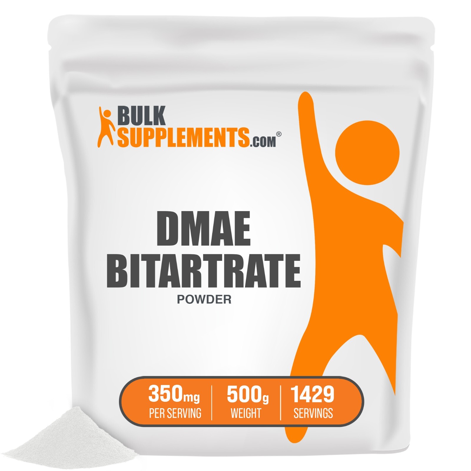 BulkSupplements DMAE-Bitartrate Powder – Mental Focus Supplement – ATP