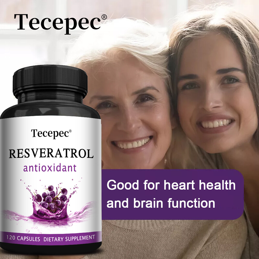 Resveratrol 600mg, Anti Aging, Joint Pain, Antioxidant, Free shipping