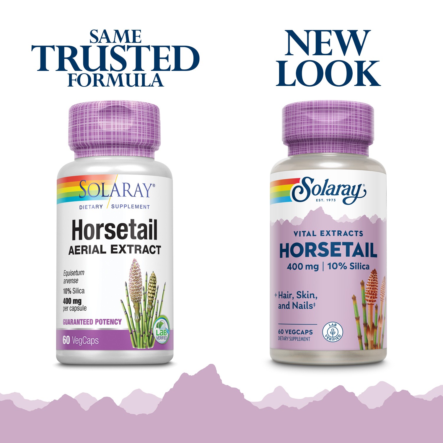 Solaray Guaranteed Potency Horsetail Aerial Extract, Veg Cap (Btl-Plastic)