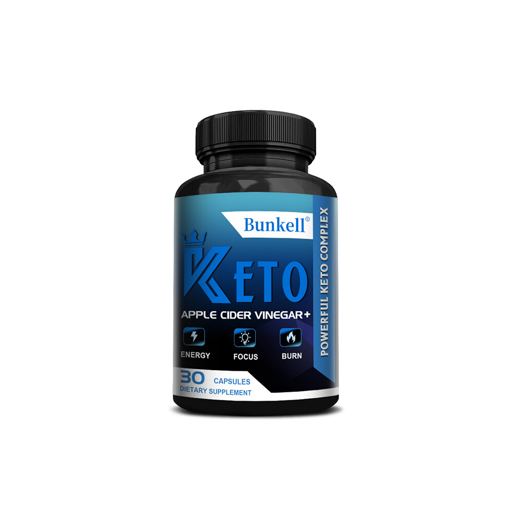 Keto with apple cider vinegar slim weight loss capsules diet supplement fat burn