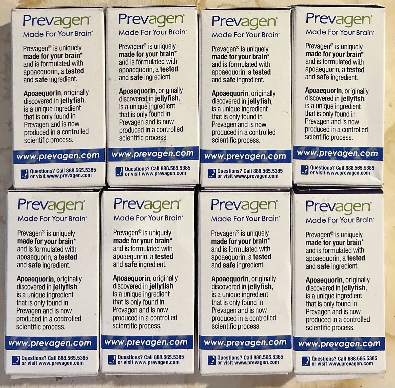 Prevagen Regular Strength 10mg Mixed Berry Chewables – 8-Pack 240-Day Supply