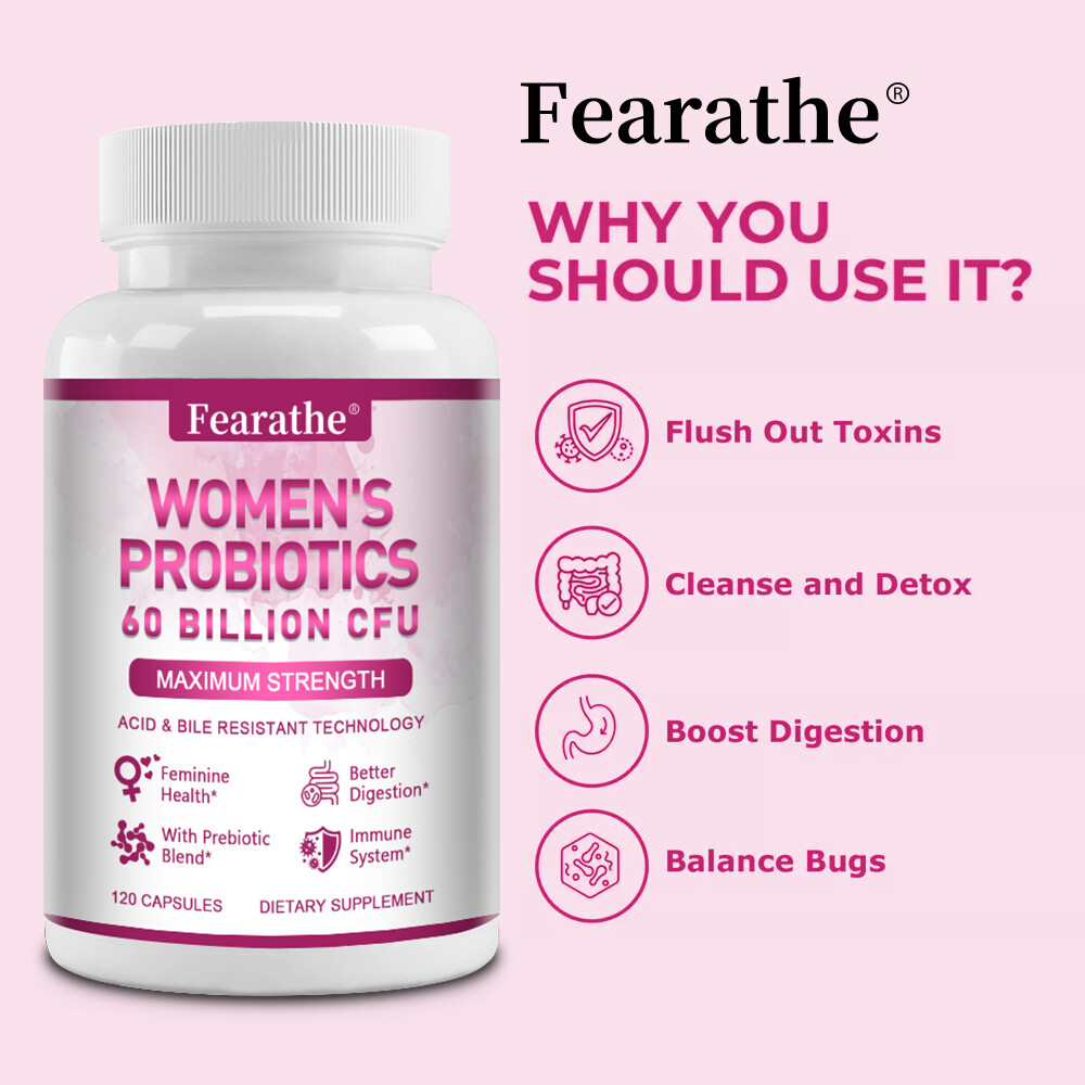 Probiotics For Women 60 Billion CFU – Women’s Digestive & Vaginal Health