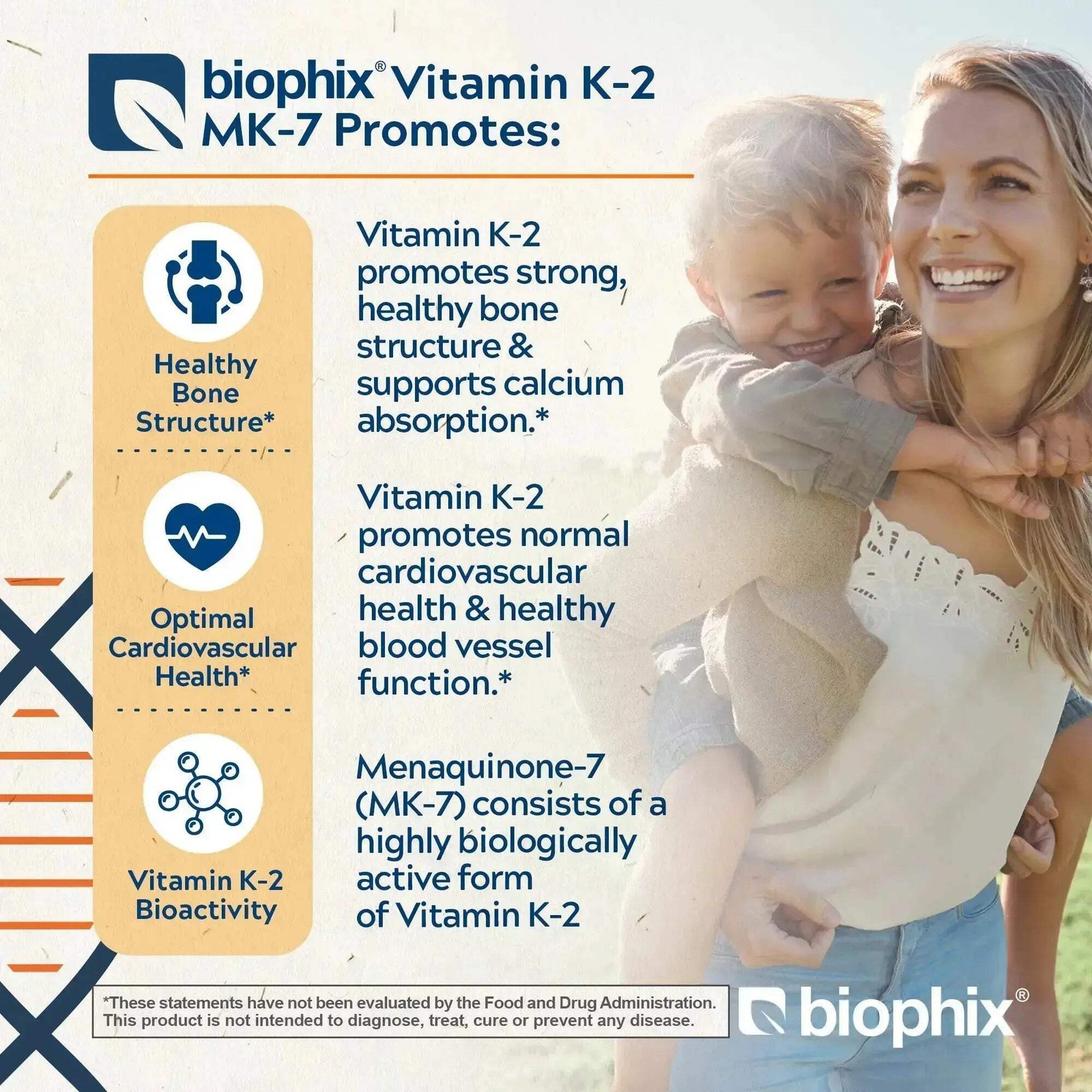 biophix Vitamin K2 MK-7 – 300 mcg 60 Vegetarian Capsules