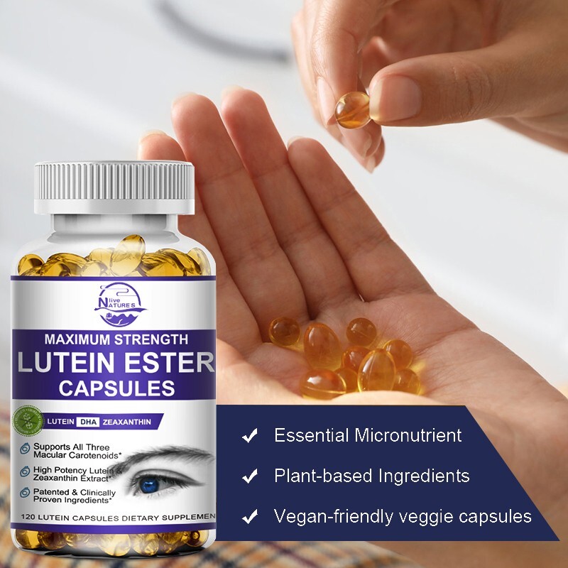 Eye Health Supplement,Lutein and Zeaxanthin,Vision Health,Eye Strain Support
