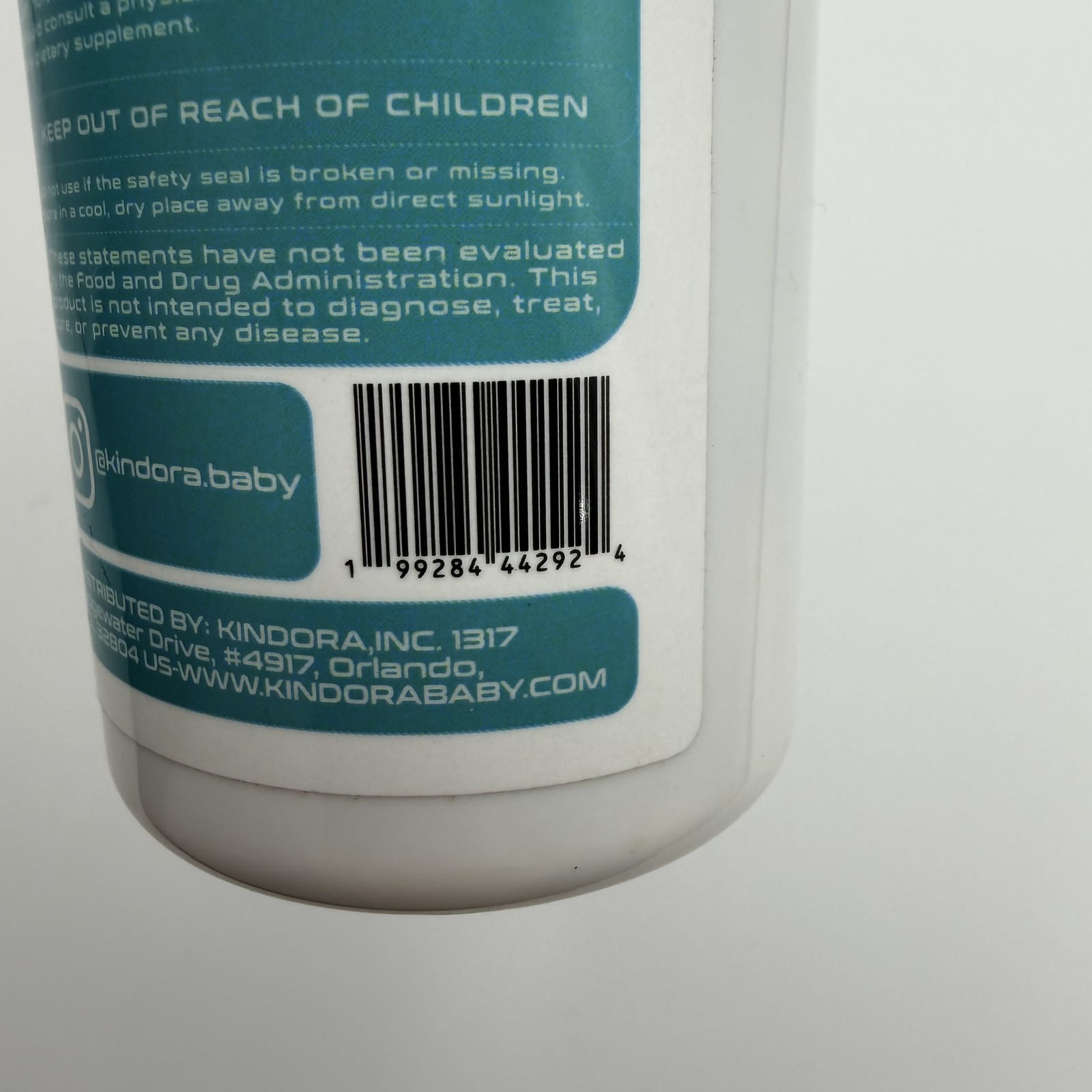Kindora Neural PreNatal Choline & Folate 60 Capsules Essential Mom & Baby