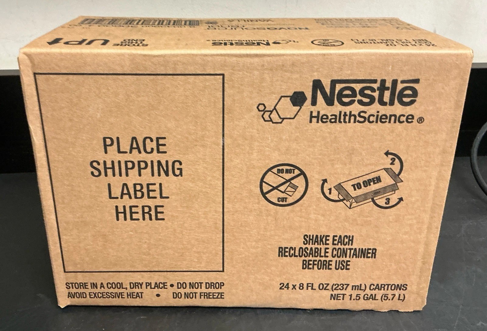 Nestle Novasource Renal Nutritionally Complete Formula Vanilla Protein Drinks 24