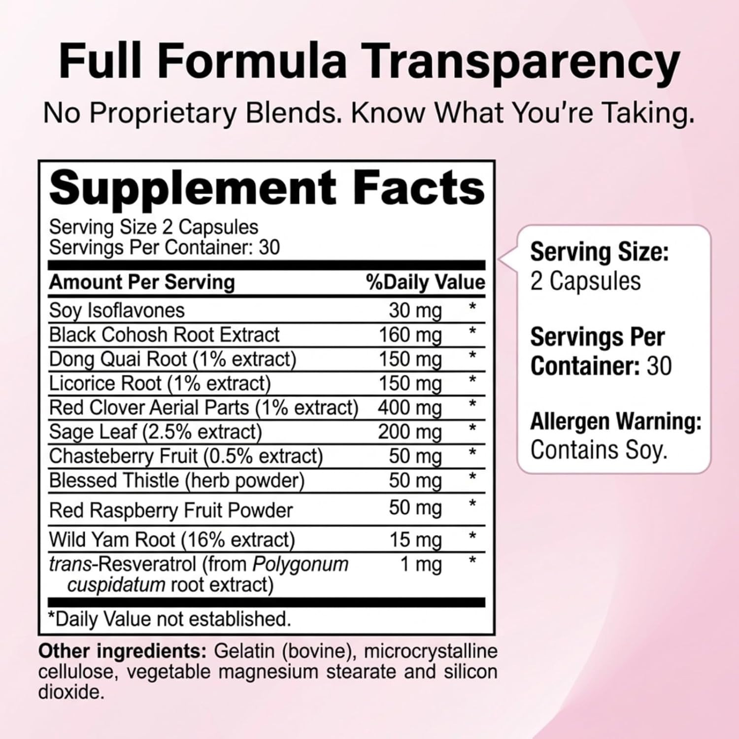 Menopause Support Helps Ease Hot Flashes Naturally Supports Hormone Regulation