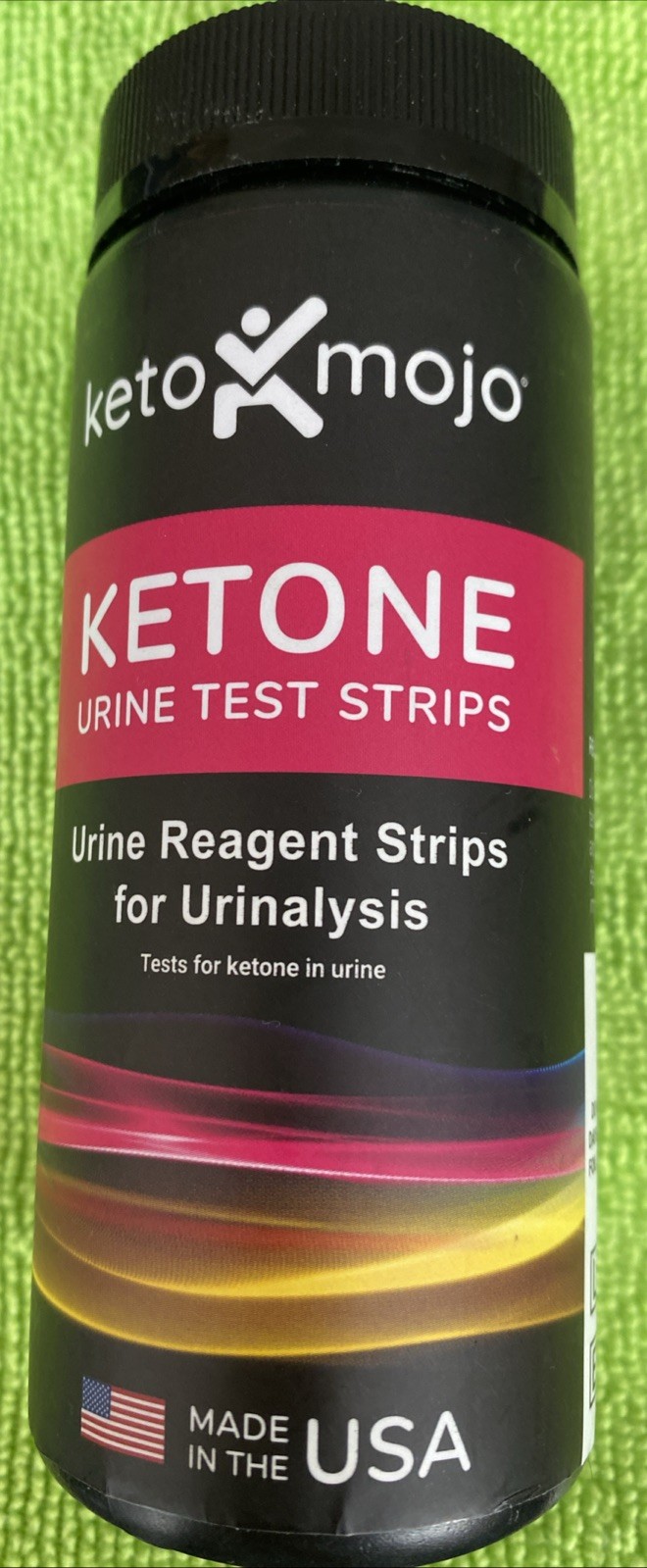 Keto Mojo Ketone Urine Test Strips 150 Count 12/2026