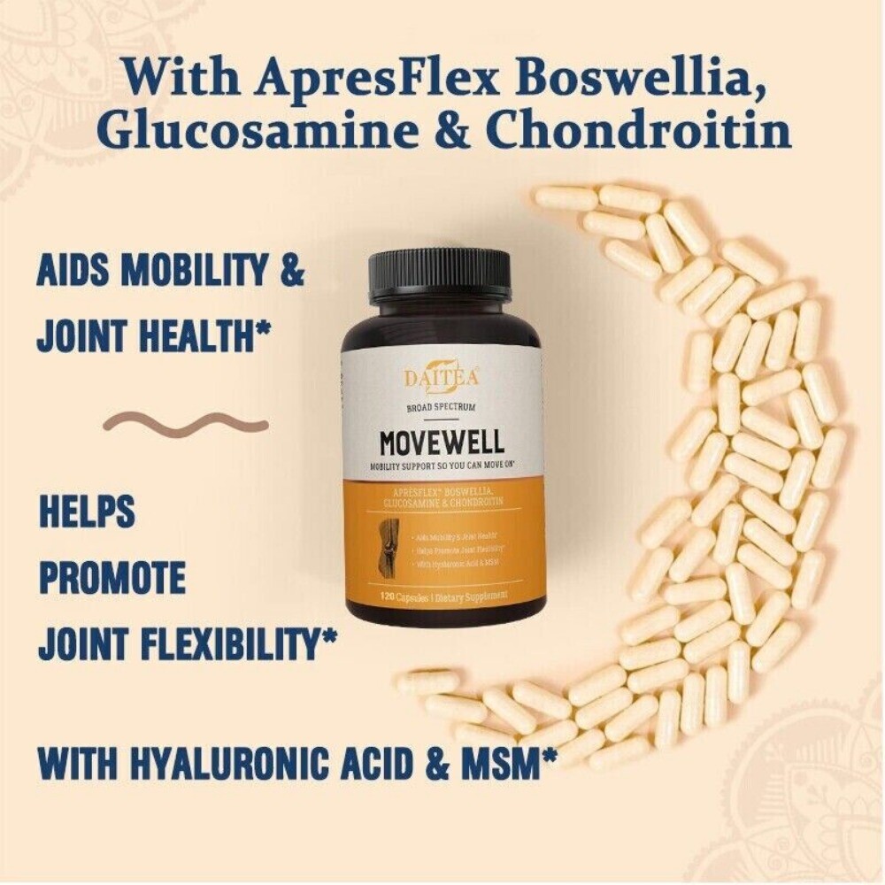 Glucosamine Sulfate -120 Capsules – 1500mg -Helps Promote Joint Flexibility
