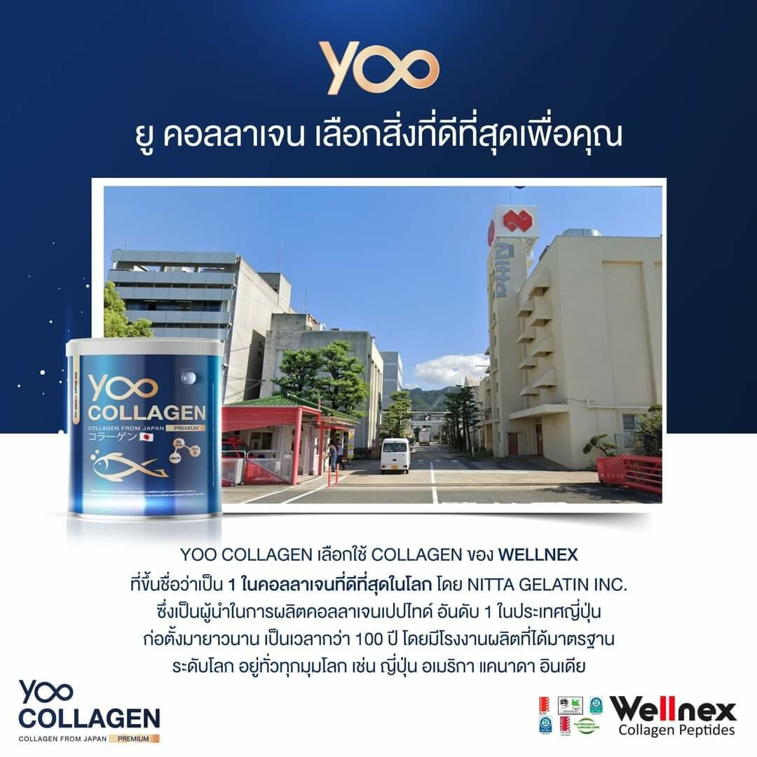 Yoo Collagen Premium Grade 4 Type Japan Joint Anti-Wrinkle Skin Soften 110,000mg
