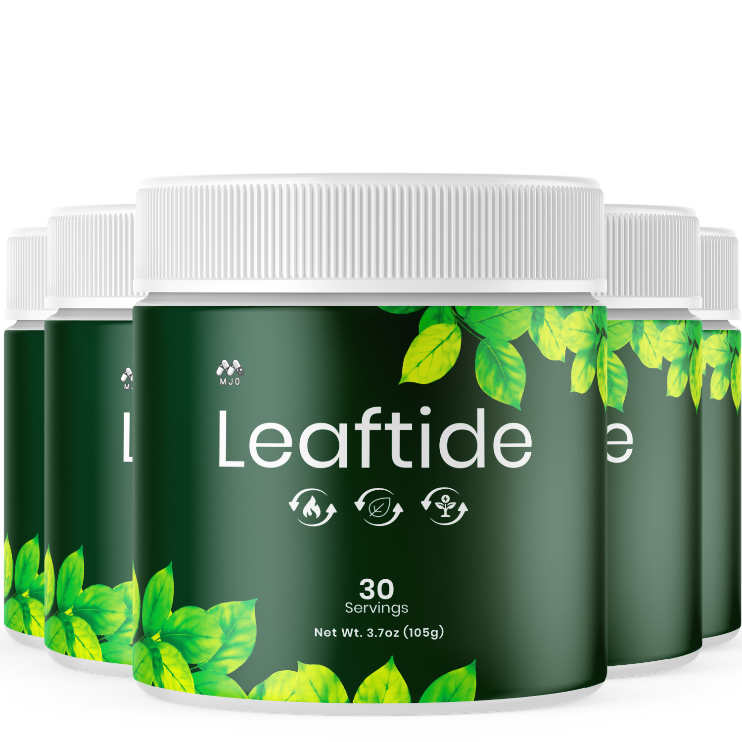 (5 Pack) Leaftide Powder Advance Weight Management Support Leaf Tide 150 Serving