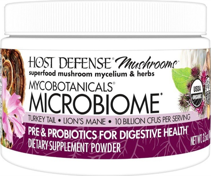 Host Defense MycoBotanicals Microbiome Digestive Powder 3.5 oz