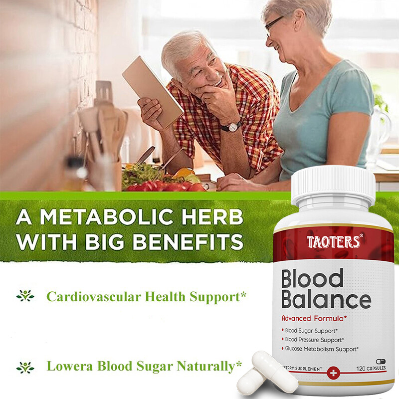 Healthy Sugar Metabolism Supplement Promotes Blood Support and Healthy Heart