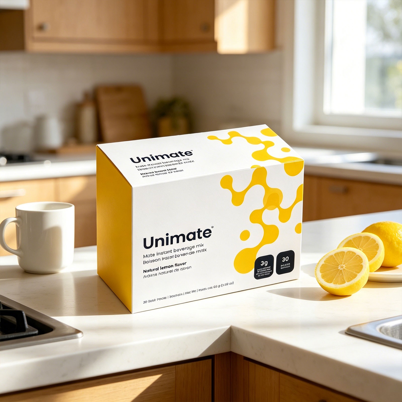 Unicity Supplement-30-count Leamon Flavor Unimate pack-Freshs- Energizing1