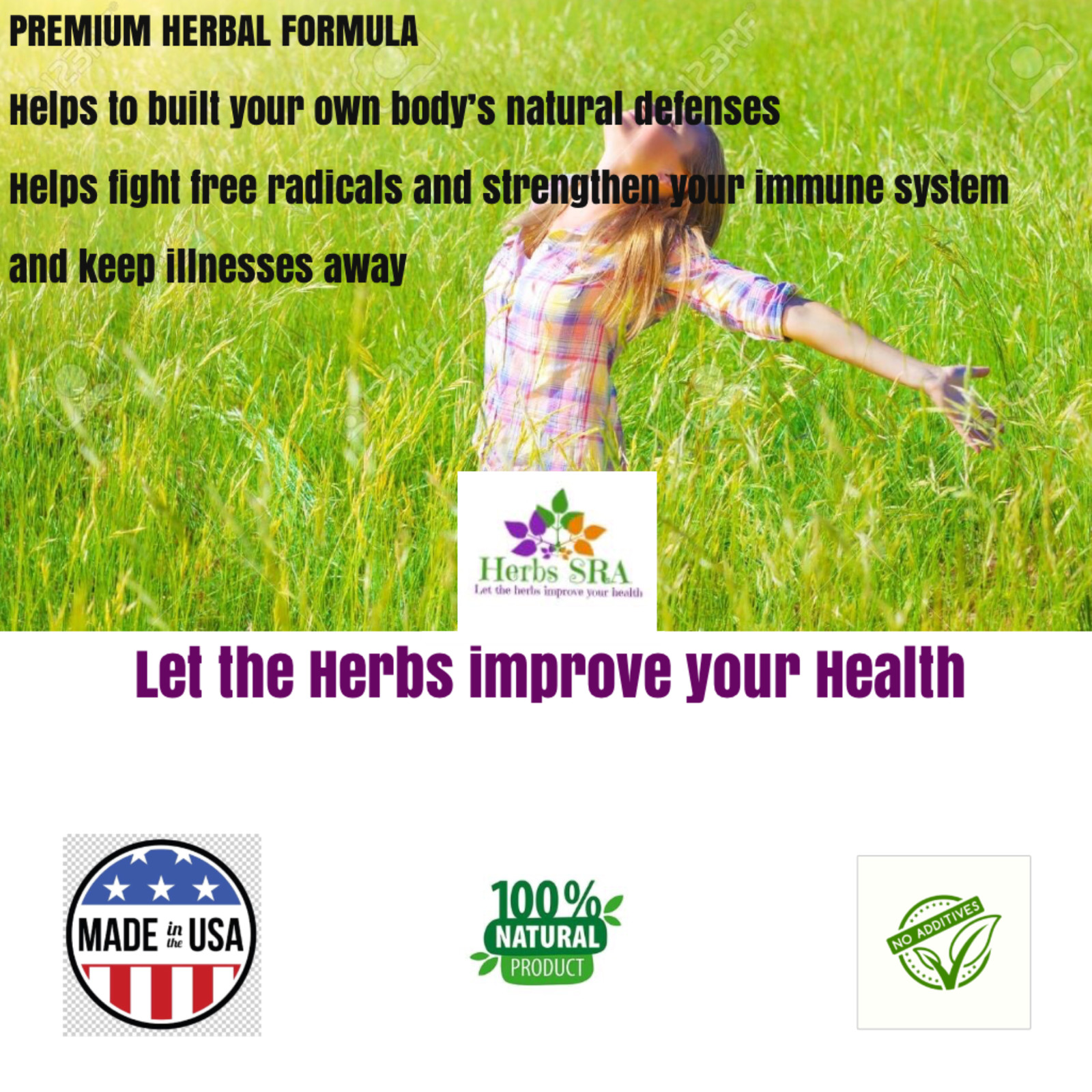 LICORICE ROOT, ECHINACEA, GINSEG, 120 Capsules, Boost Immune System, Biomedical