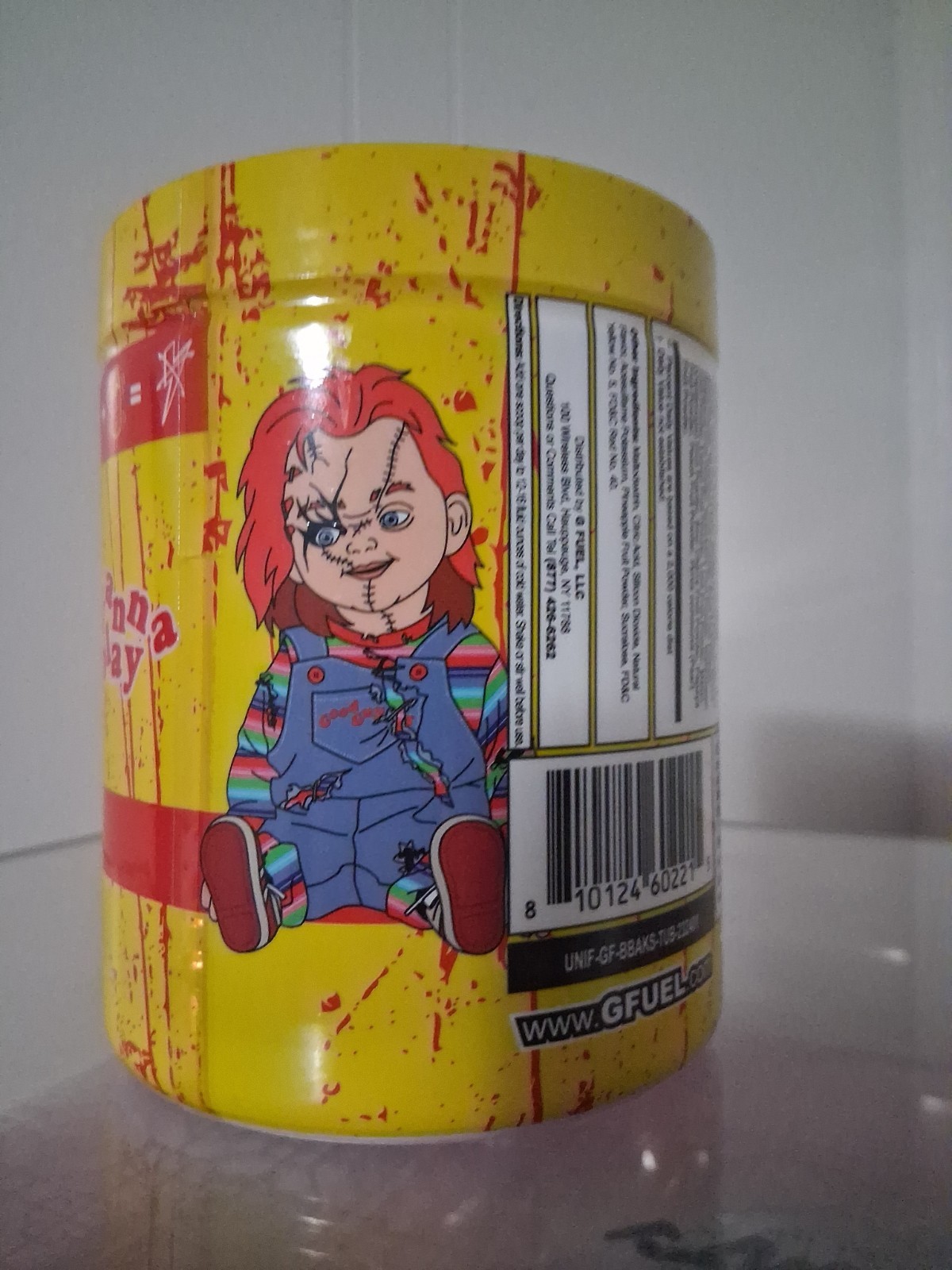 G Fuel Good Guys Energy Drink 40 Servings Blood Orange