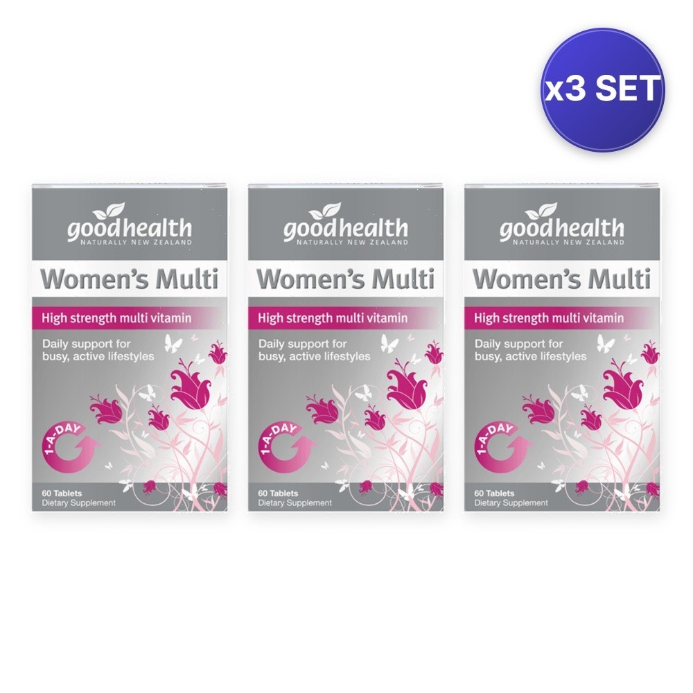 Women’s Multi 60 Tablets – Daily Wellness Formula – 3 Pack