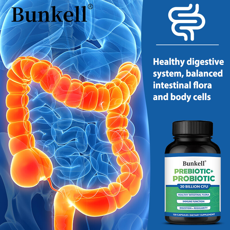 Prebiotic & Probiotic 20 Billion CFU, Gas, Constipation & Bloating Relief