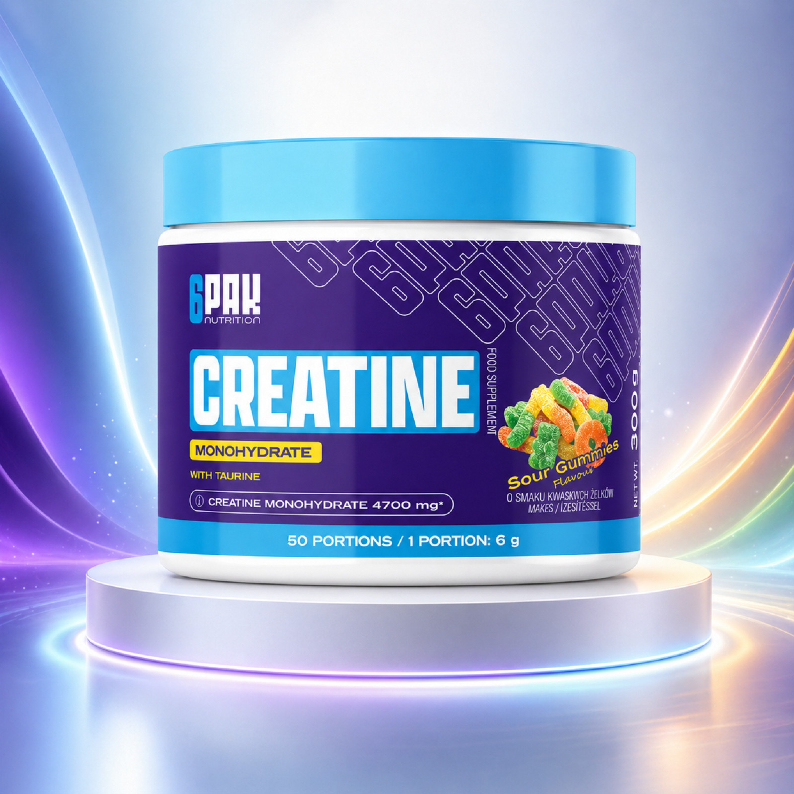 CREATINE – 300 g – 4700 mg of CREATINE – Regeneration Weight Loss Muscle Health