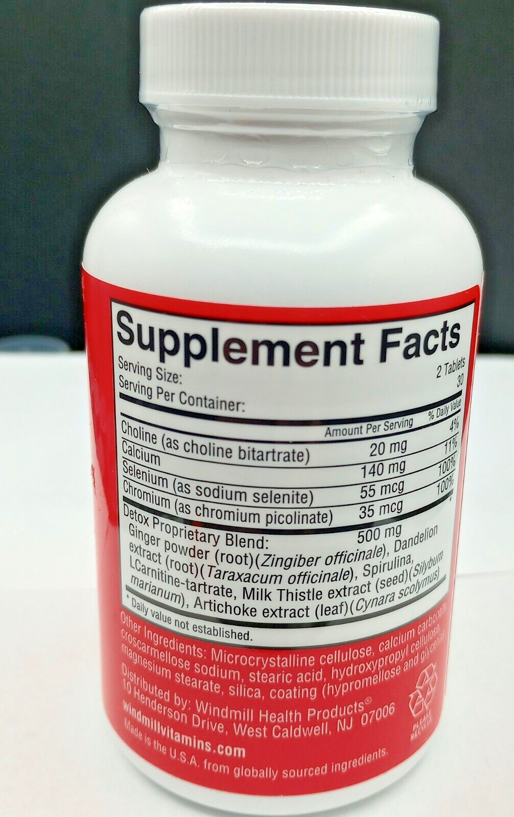 1) Nutrition Works – Detox – Promotes Healthy Weight Managment -60 Tab -EXP 6/26