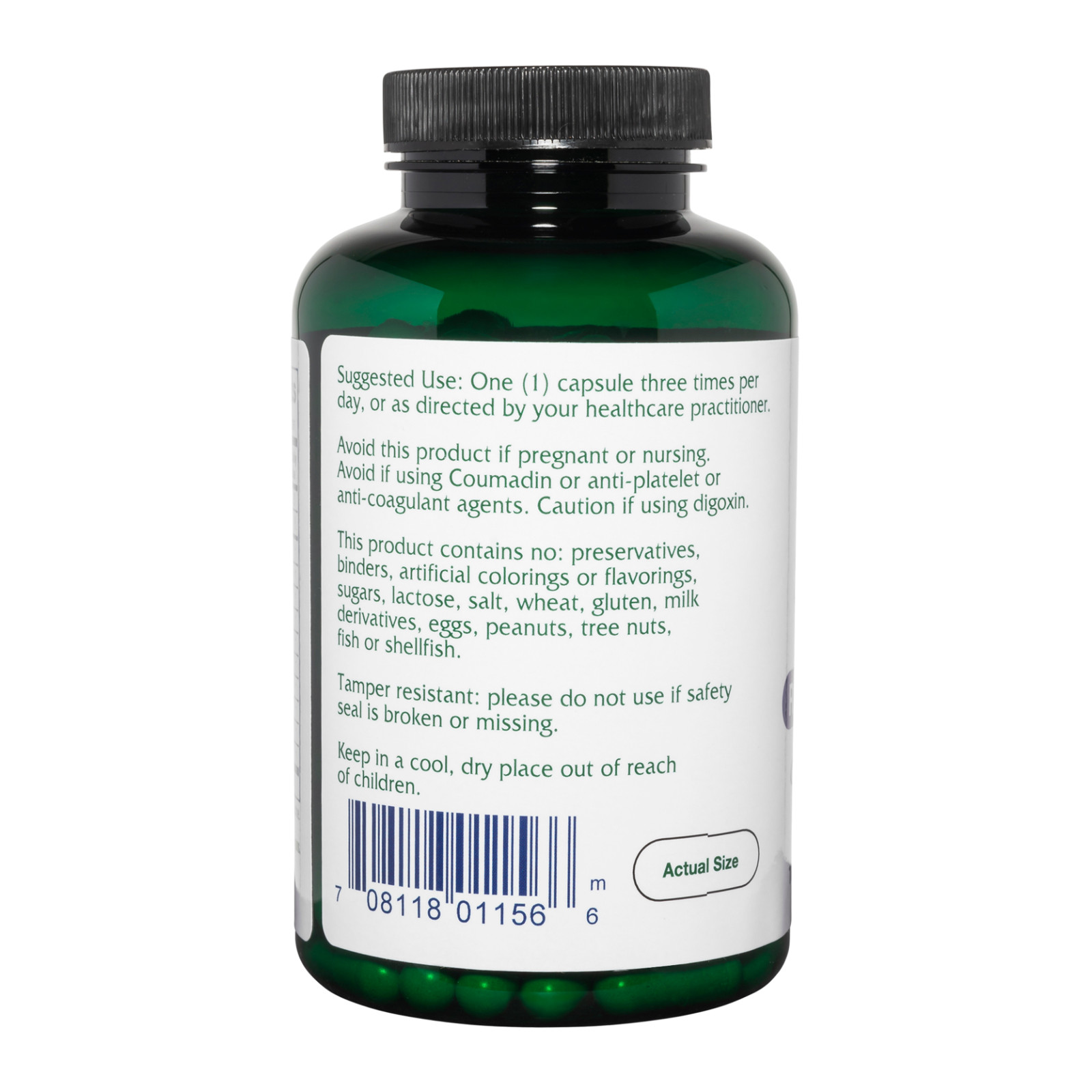 Vitanica, Rauwolfia Extra, Blood Pressure & Cardio Support, Vegan, 180 capsules