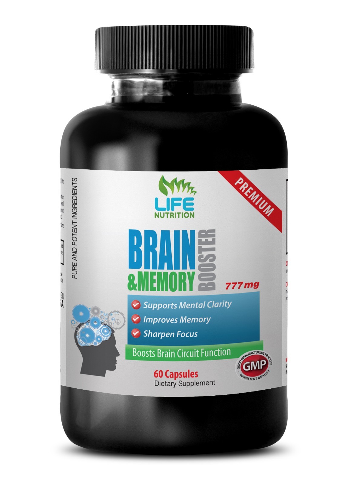 DMAE Bitartrate – Brain & Memory Booster 775mg – Neuromuscular Innervation 1B