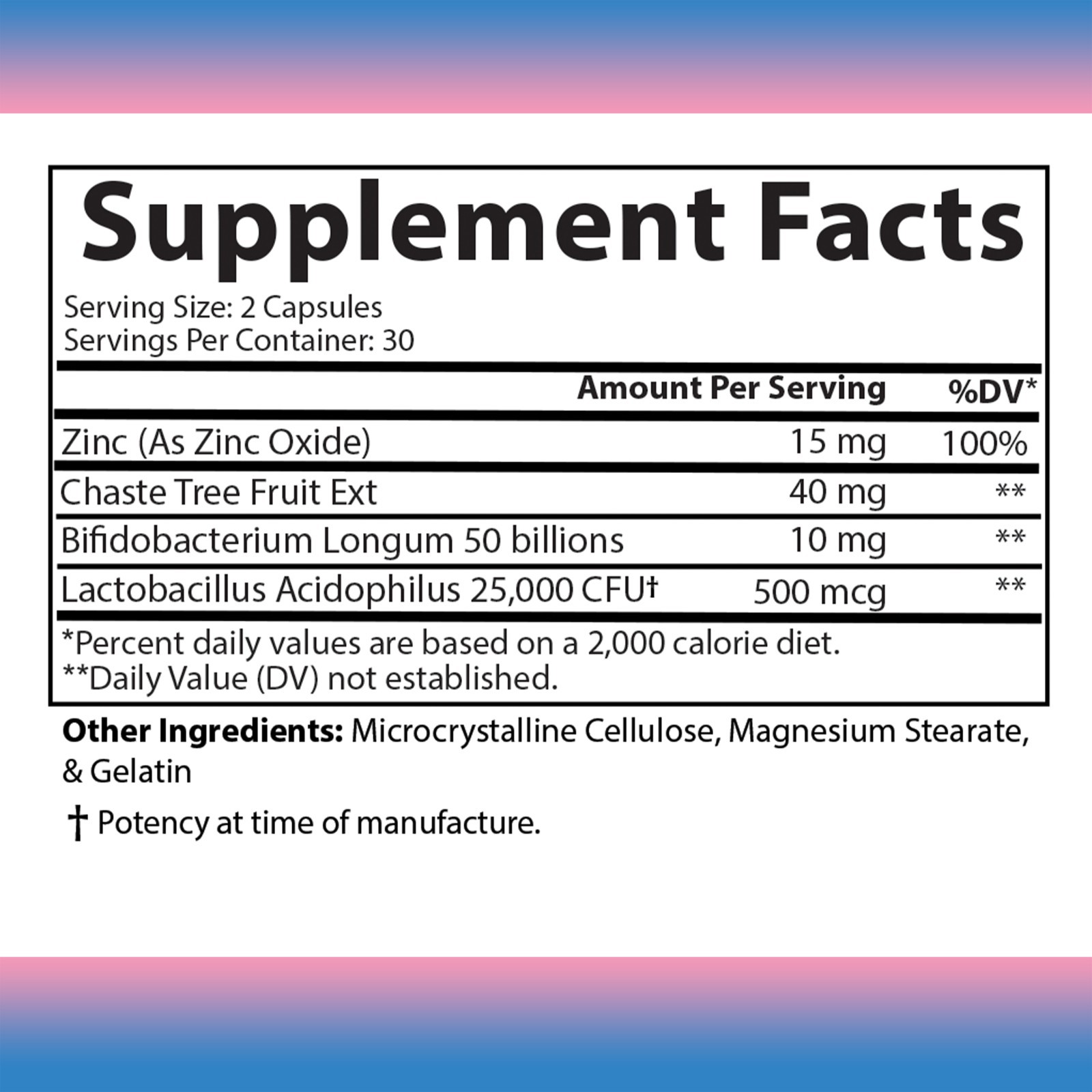Angry Supplements Pretty Probiotics Women’s Beauty Hair Skin Nail Health 60ct