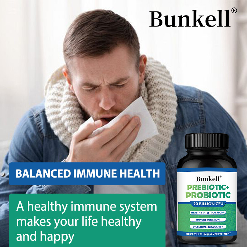 Prebiotic & Probiotic 20 Billion CFU, Gas, Constipation & Bloating Relief