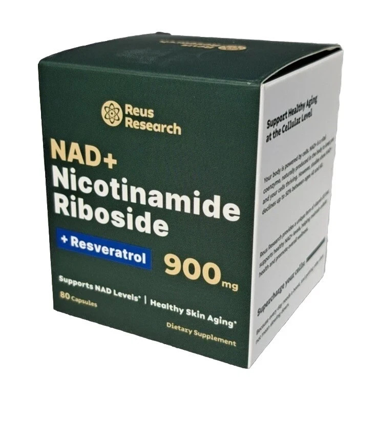 900mg Liposomal Nicotinamide Resveratrol Anti-Aging Energy