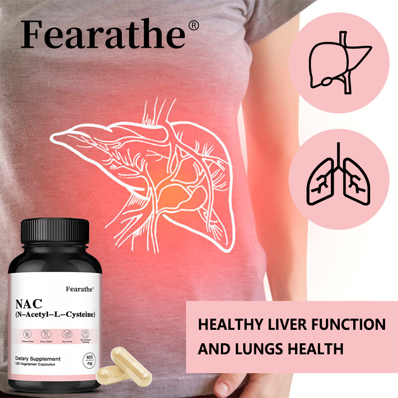 N-Acetyl L-Cysteine (NAC) 600mg | 30/60/120 Capsules Max Strength Veg Caps