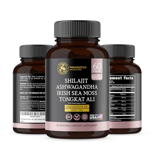 Men’s Shilajit Supplement – Energy, Vitality & Muscle Support