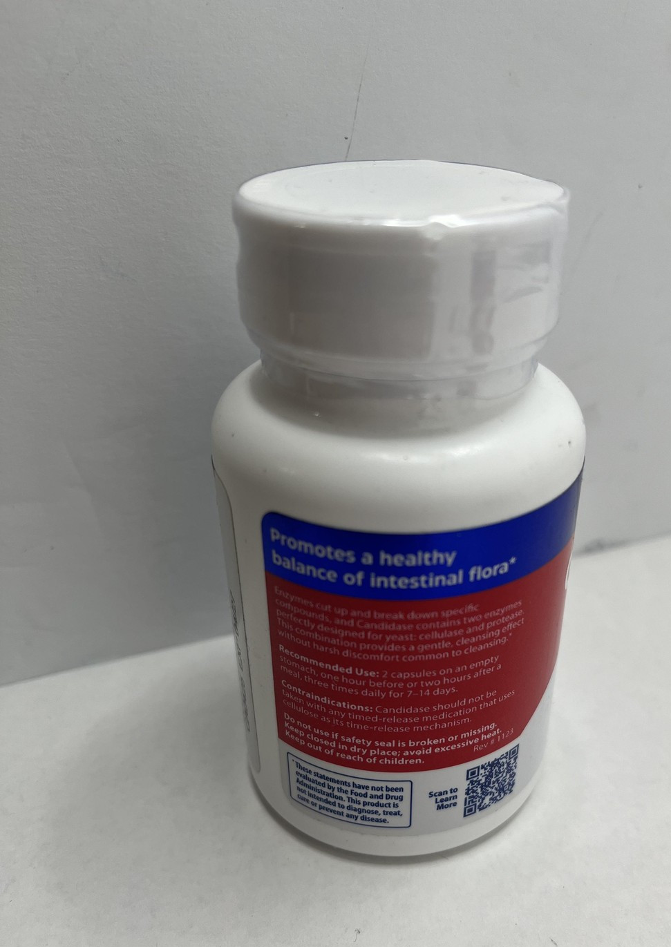 Enzymedica 2pk Candidase Enzyme 42 Caps per Exp 04/27 Yeast Support Digestive