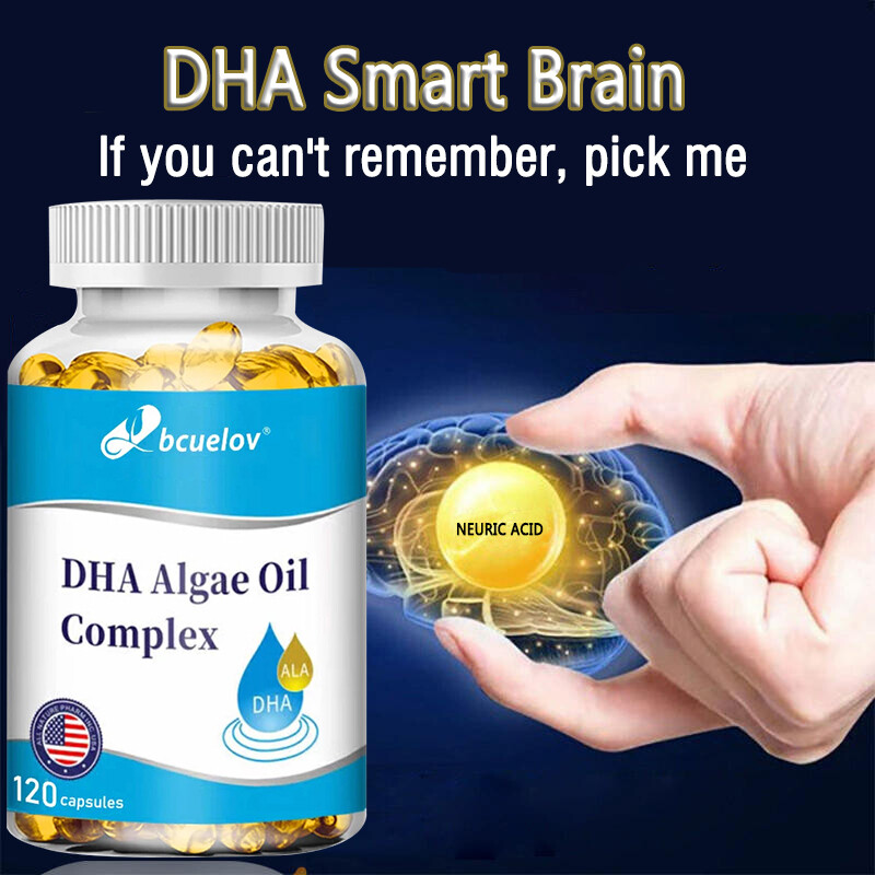 DHA Algae Oil Complex Activates The Mind and Keeps The Brain Active