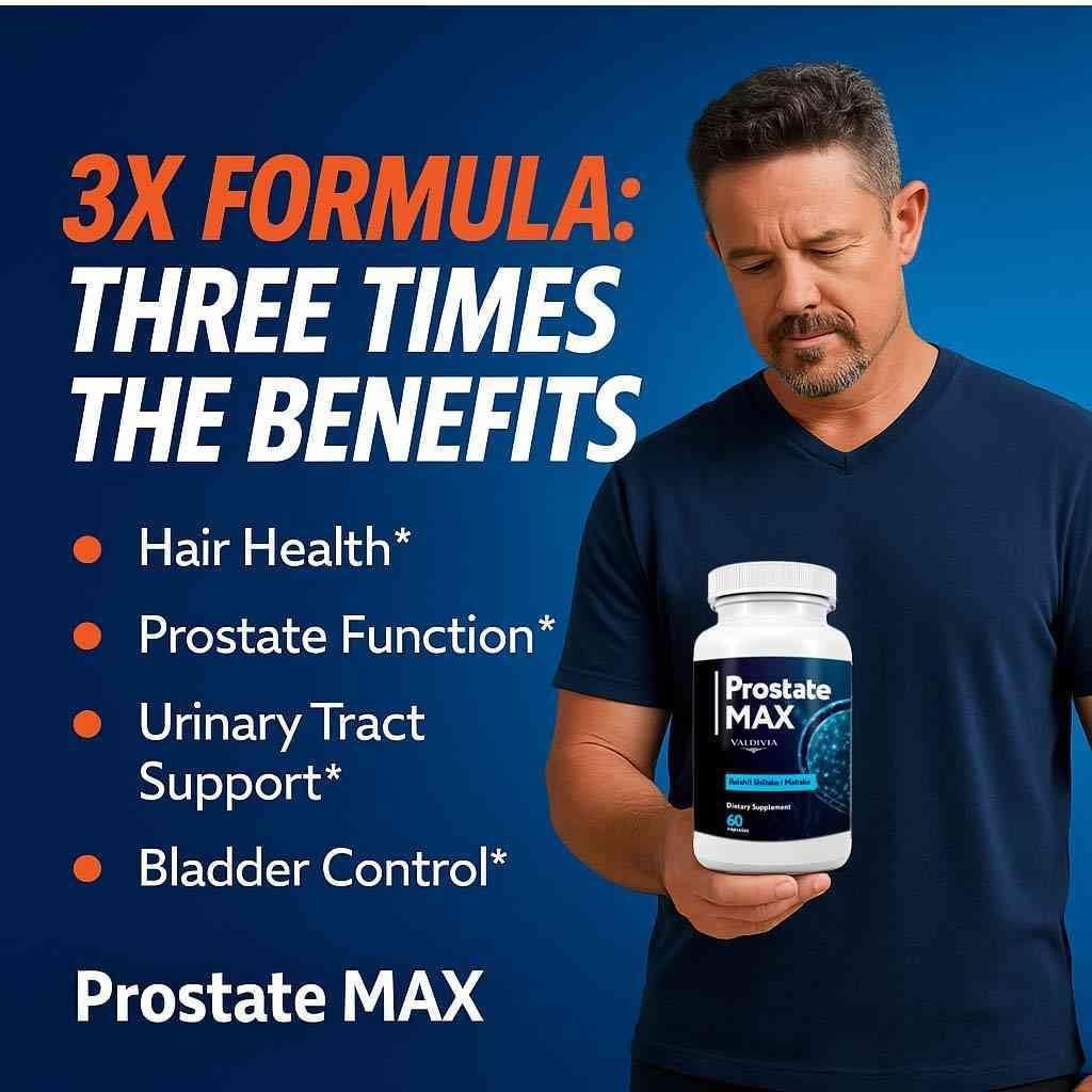 ProstateMax Prostate Health Men Supplement Capsules Urinary 1 Pack 60Ct
