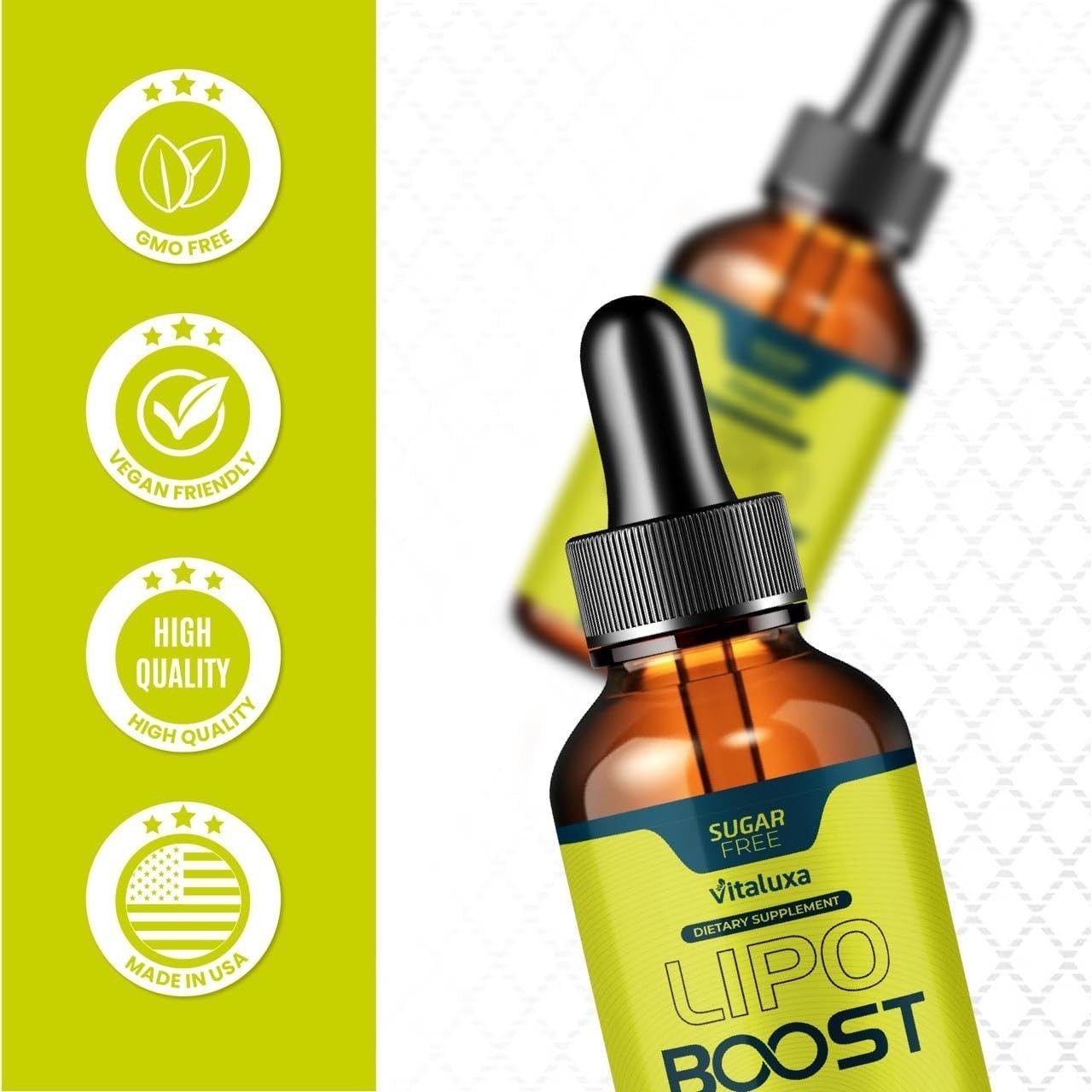 Lipo Boost Weight Loss Drops 2oz (60ml) – Advanced Liquid Diet Supplement